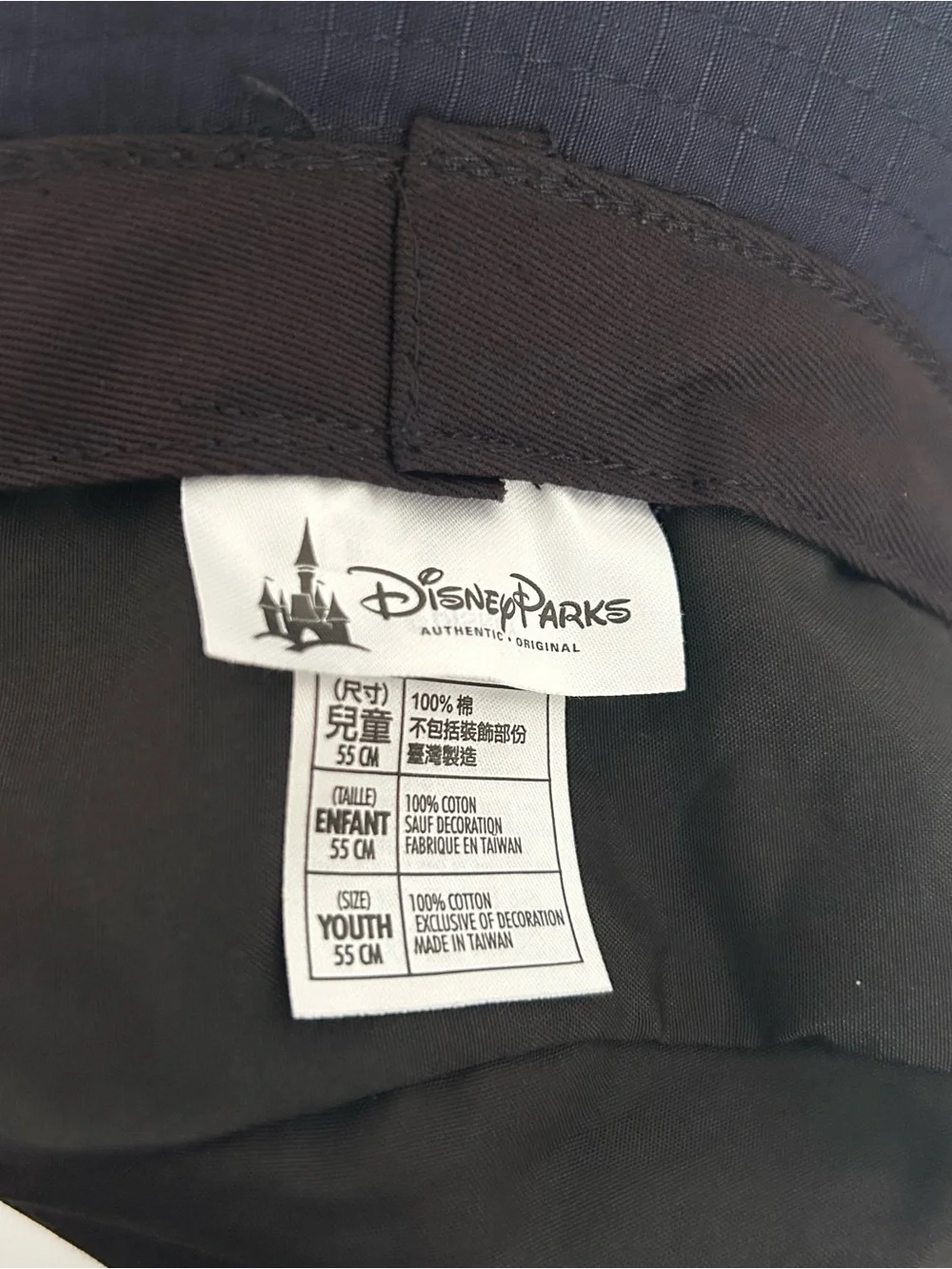 Disney Parks Authentic Disneyland Resort 55 Mickey Youth Navy Bucket Hat